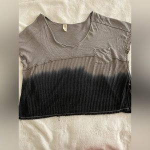 Free people over sized t-shirt